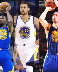 NBA,库里三分绝杀雷霆,勇士终结对手11连胜登顶西部引热议